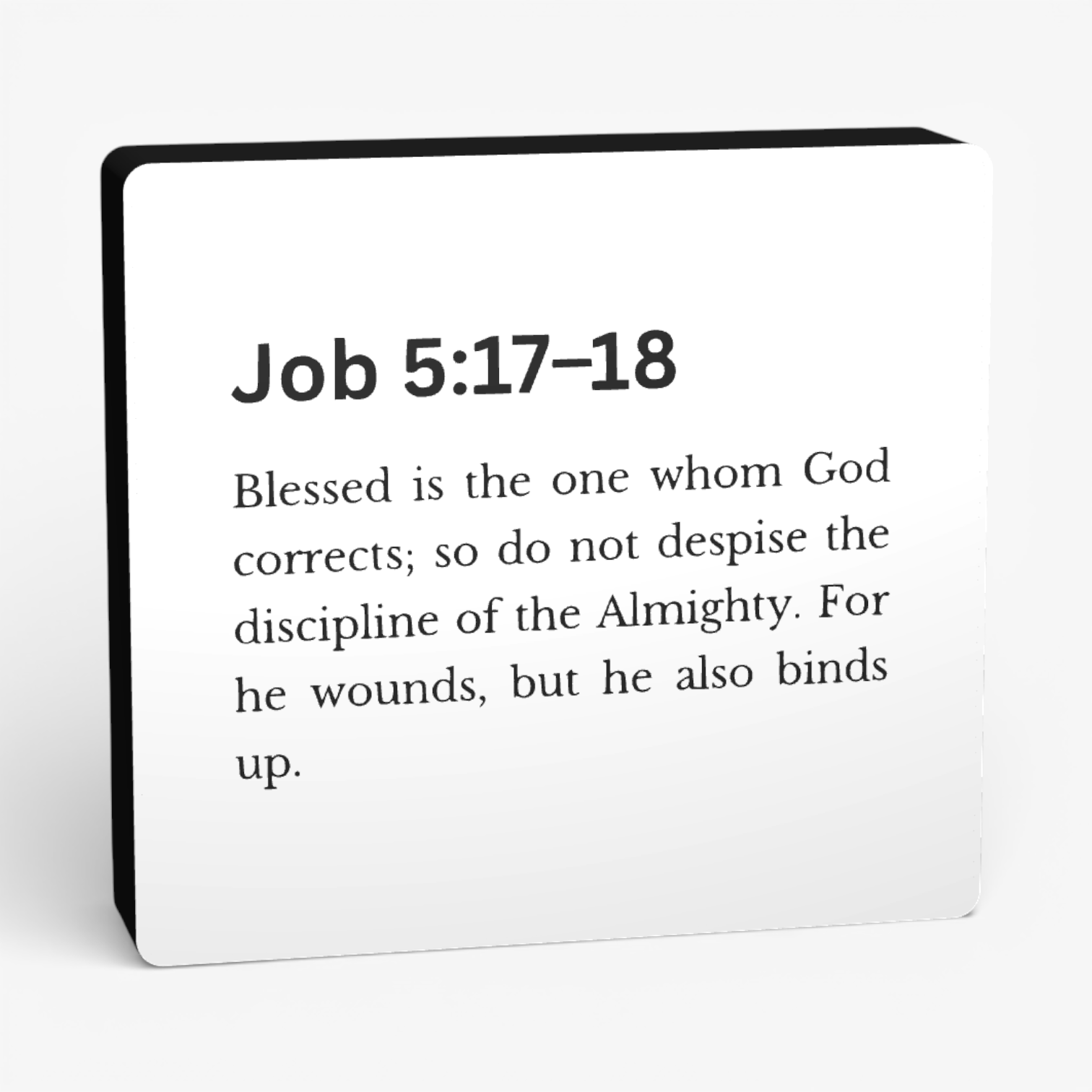 Job 5:17-18 Lampe