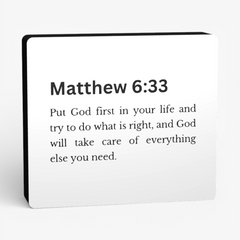 Matthew 6:33 Lampe