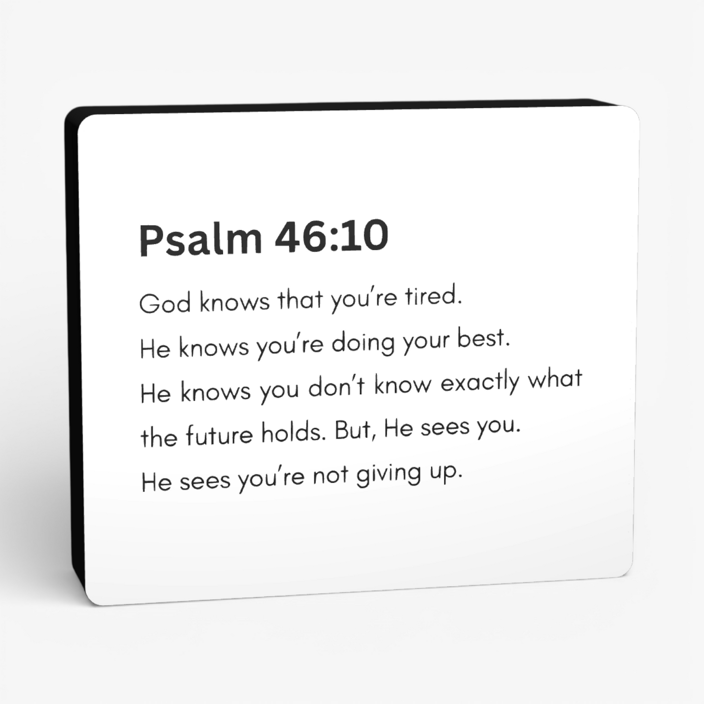 Psalm 46:10 Lampe