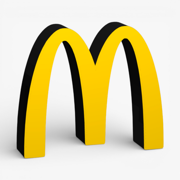 McDonalds M Lampe