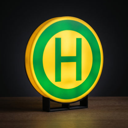 Haltestelle Verkehrsschild Lampe