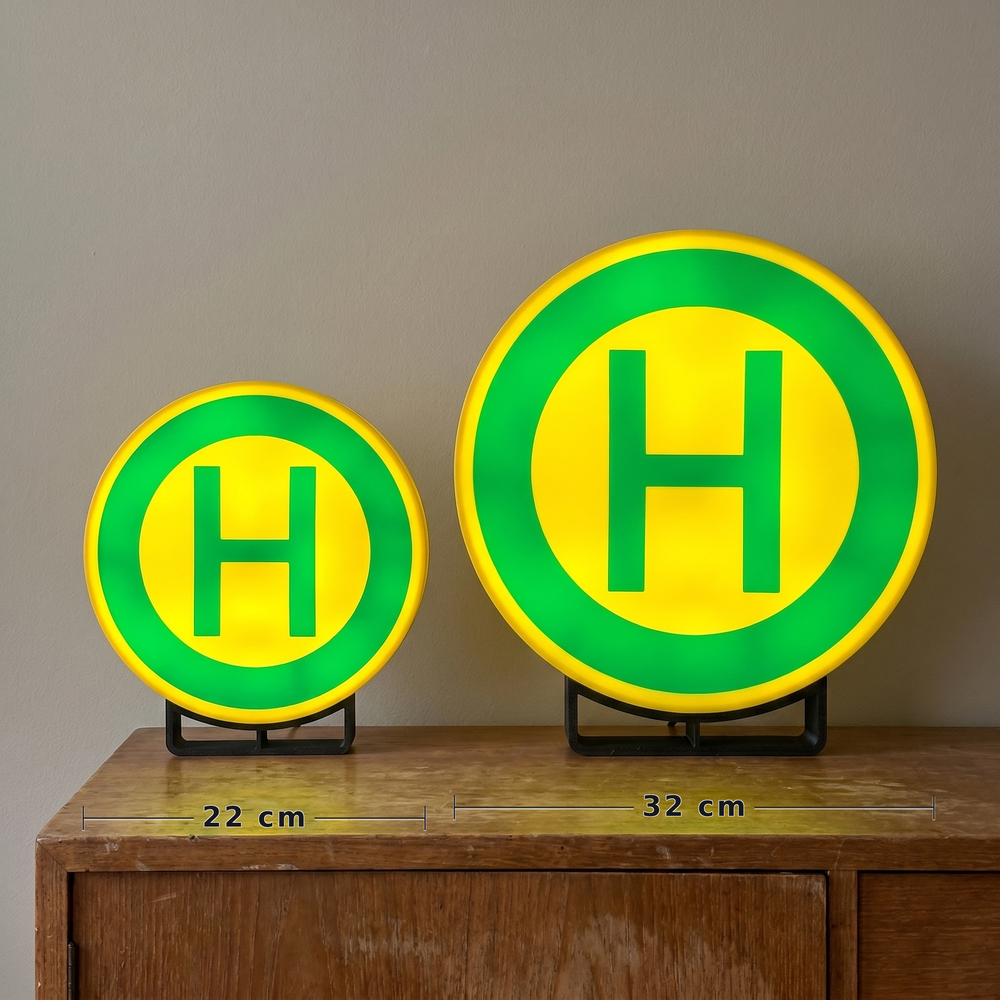 Haltestelle Zeichen 224 Lampe