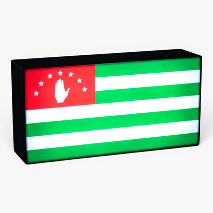 Abchasien Flagge Lampe