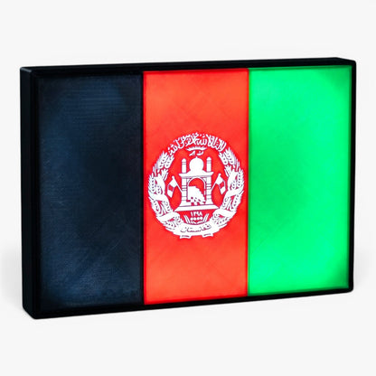 Afghanistan Flagge Lampe