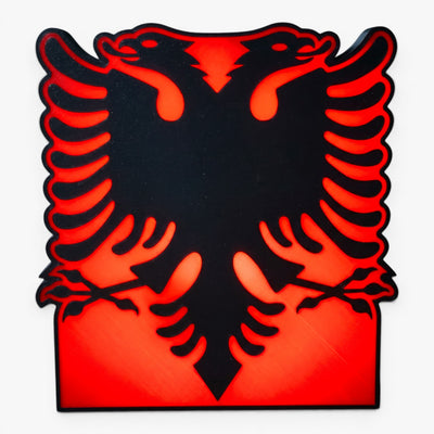 Albanien Adler Flagge Lampe