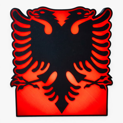 Albanien Adler Flagge Lampe