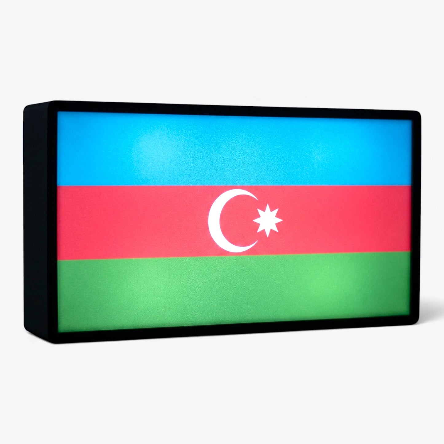 Aserbaidschan Flagge Lampe