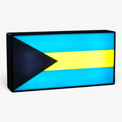 Bahamas Flagge Lampe