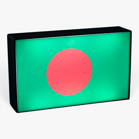Bangladesch Flagge Lampe