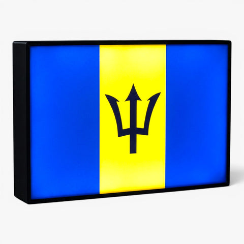 Barbados Flagge Lampe