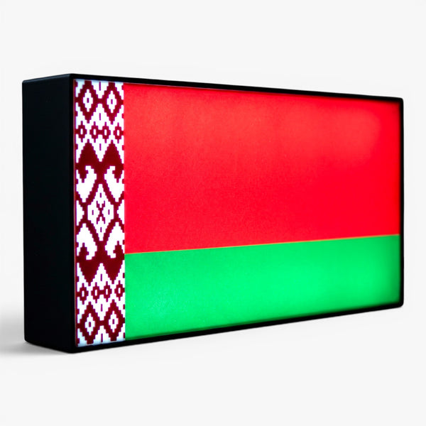 Belarus Flagge Lampe