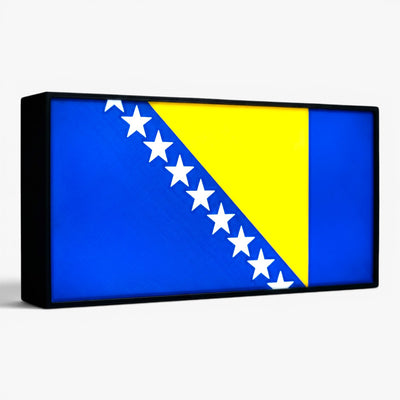 Bosnien und Herzegowina Flagge Lampe
