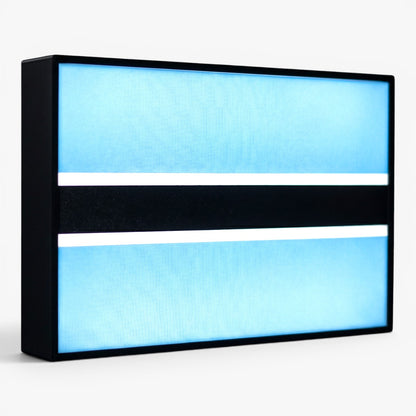 Botswana Flagge Lampe