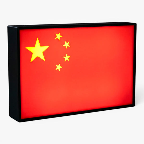 China Flagge Lampe
