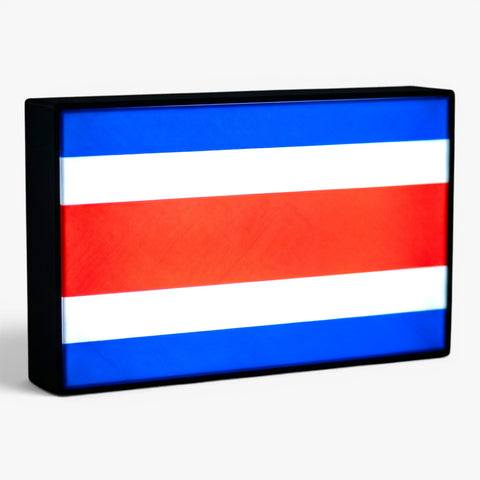 Costa Rica Flagge Lampe