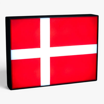 Dänemark Flagge Lampe