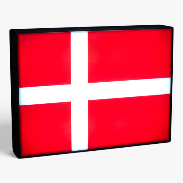 Dänemark Flagge Lampe