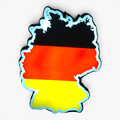 Deutschland Umriss Flagge Lampe