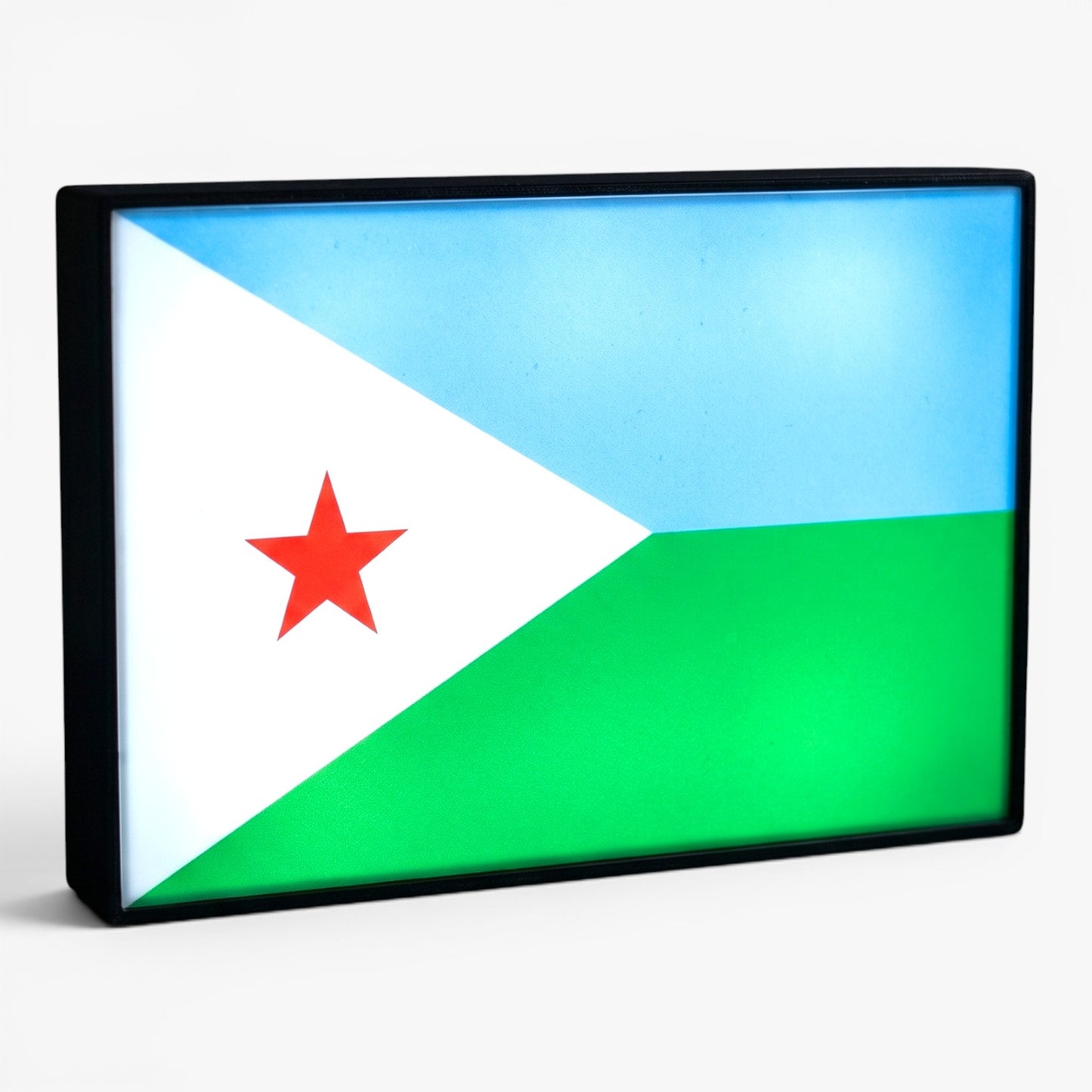 Dschibuti Flagge Lampe
