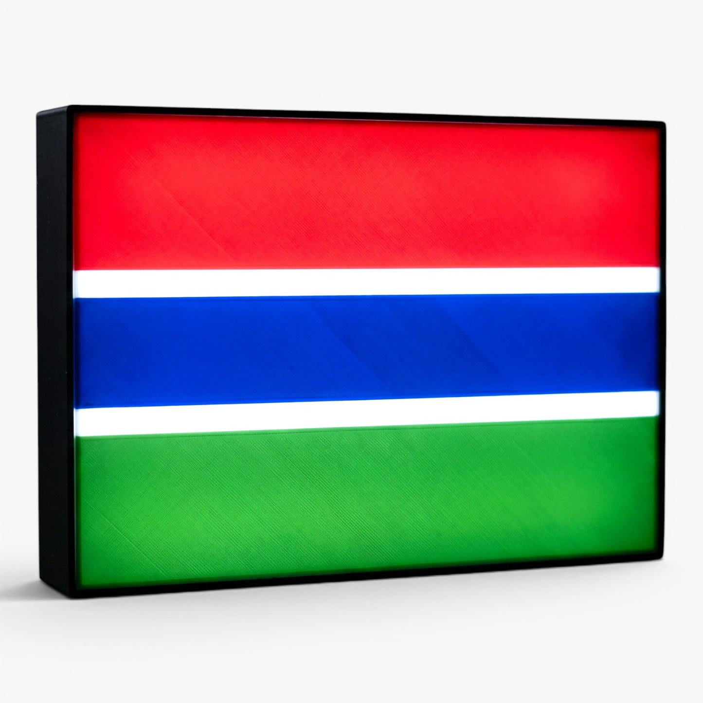 Gambia Flagge Lampe