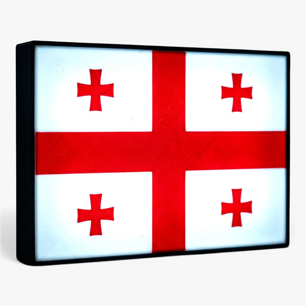 Georgien Flagge Lampe