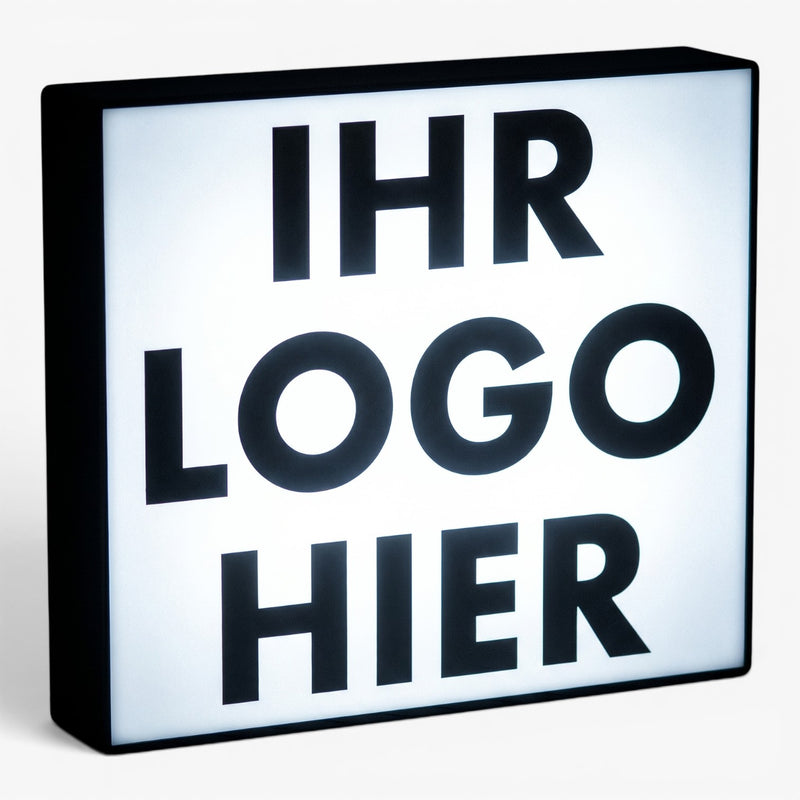Personalisierbare Logo Lampe
