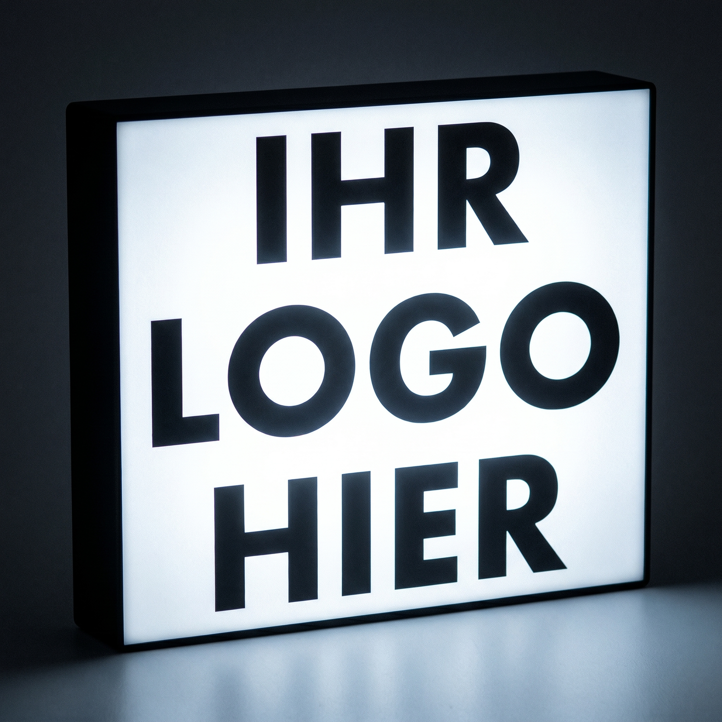 Personalisierbare Logo Lampe
