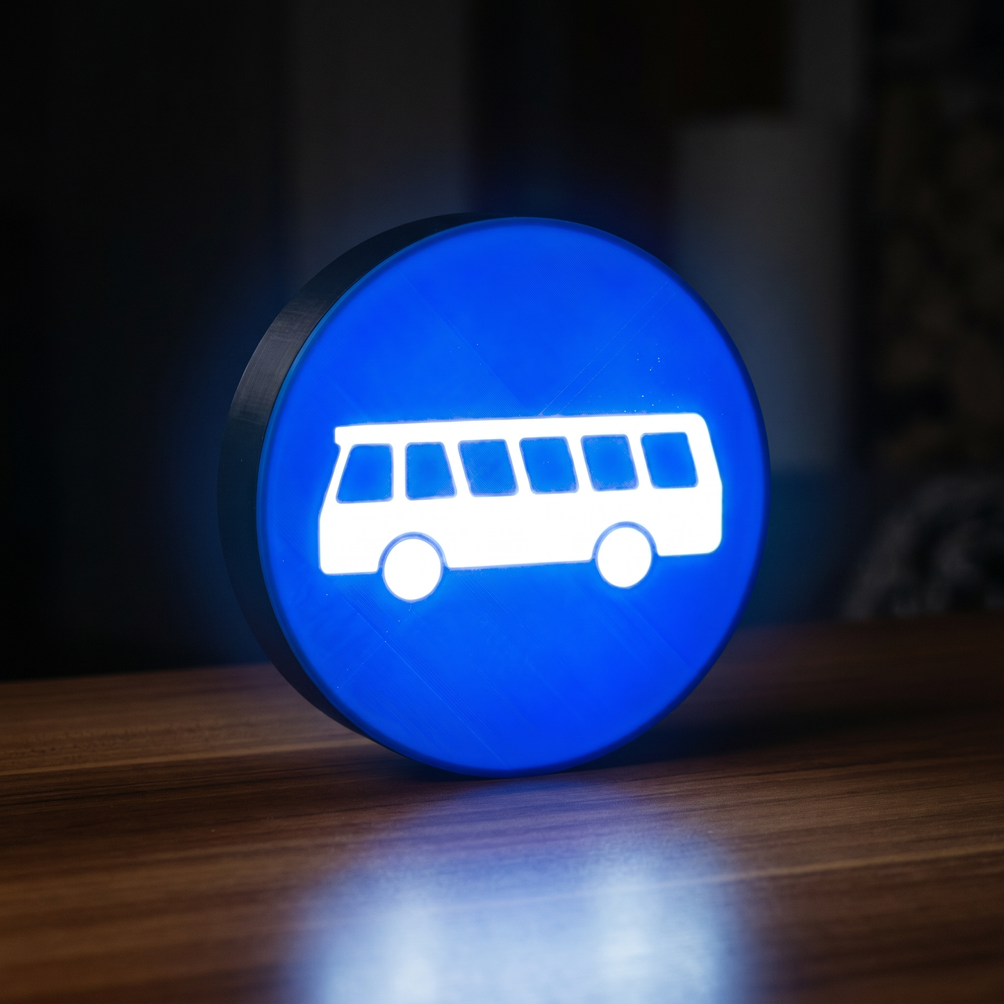 Bussonderfahrstreifen Verkehrsschild Lampe