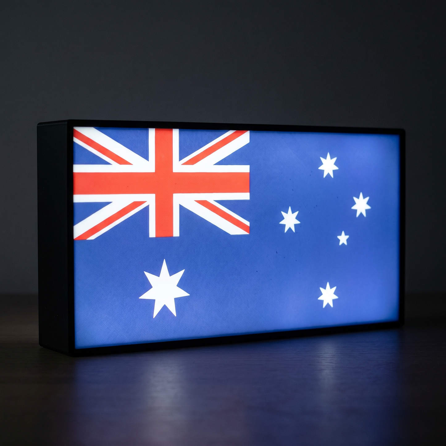Australien Flagge Lampe leuchtend