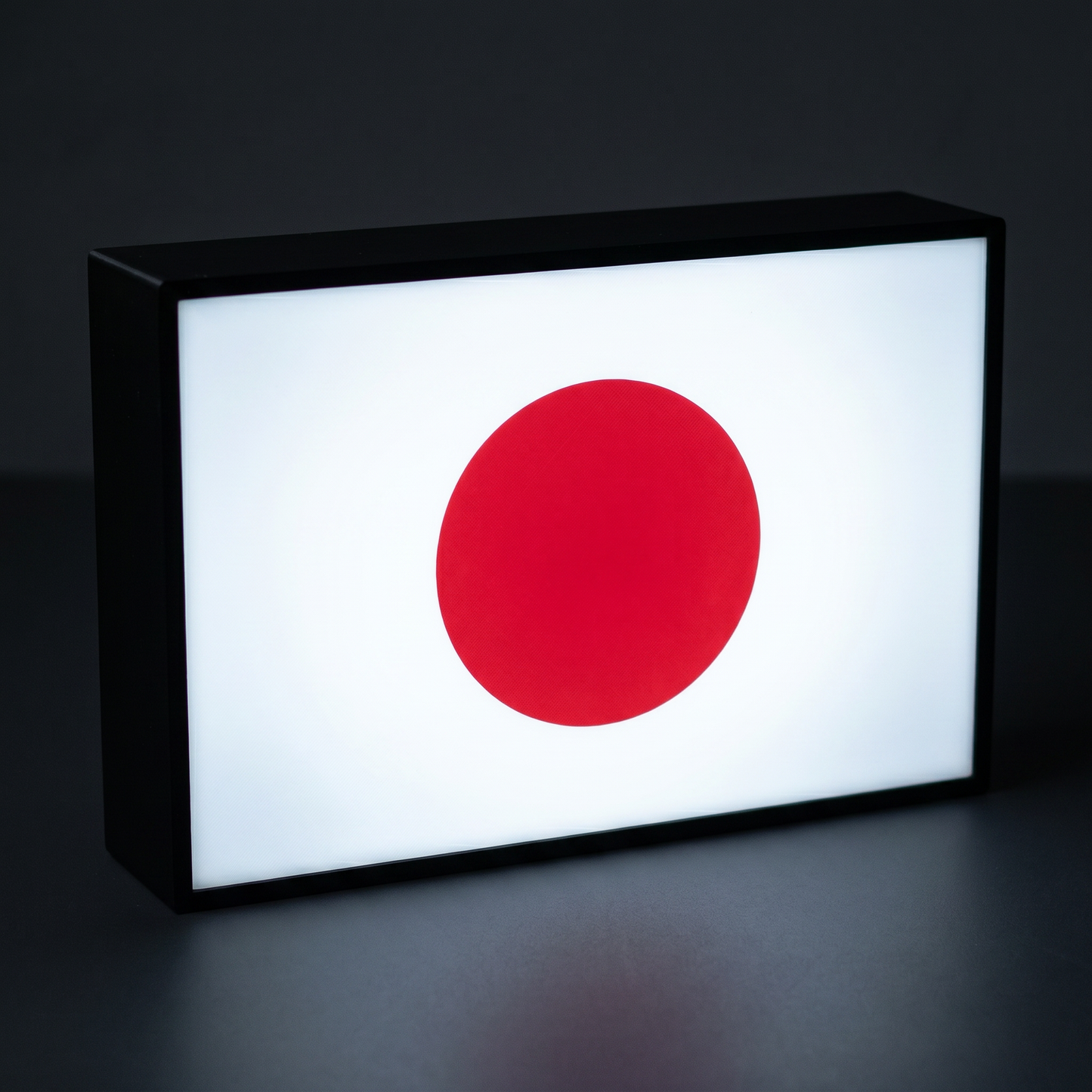 Japan Flagge Lampe leuchtend