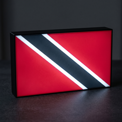 Trinidad und Tobago Flagge Lampe leuchtend