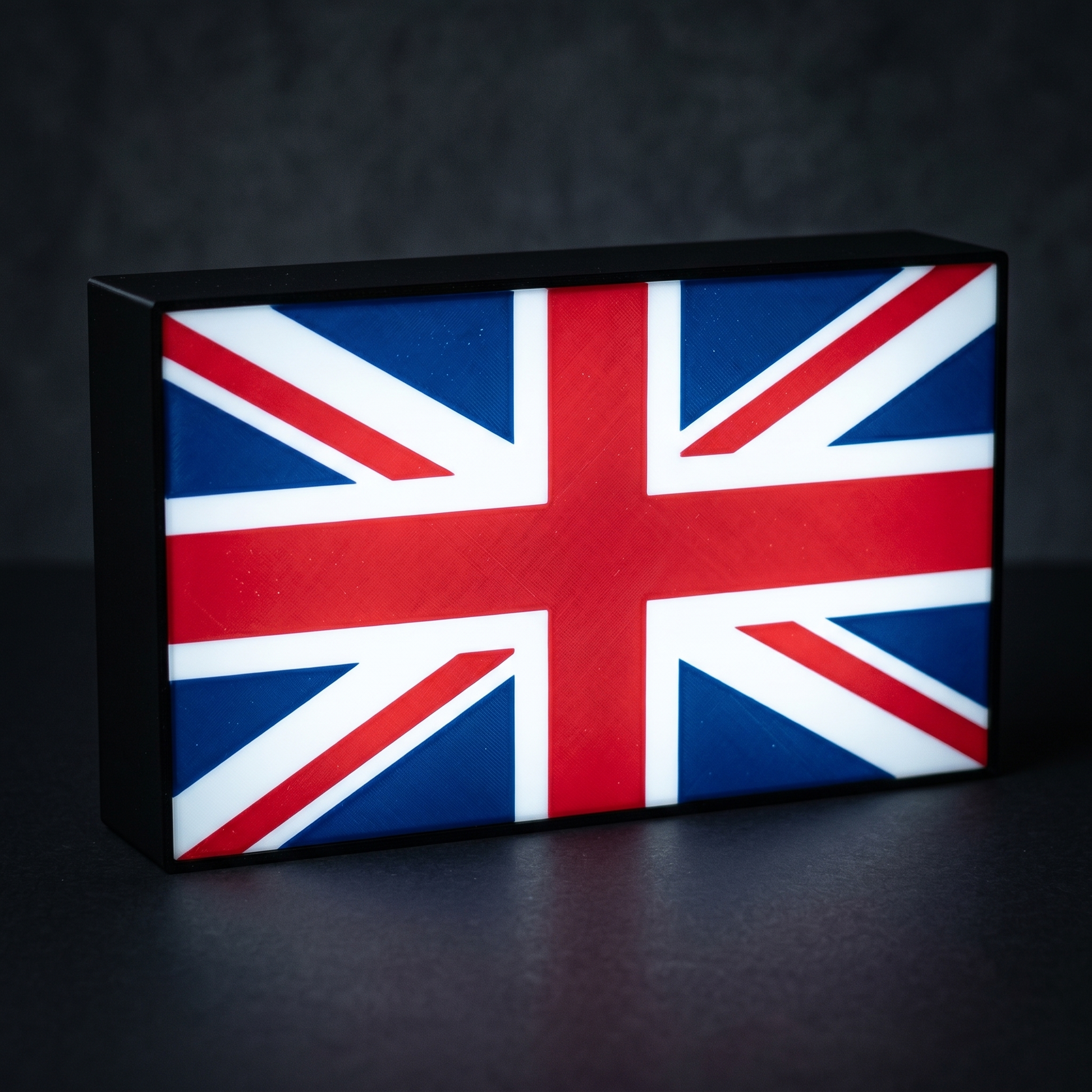 UK Flagge Lampe leuchtend