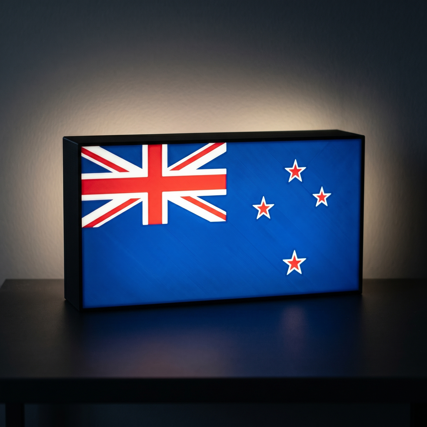Neuseeland Flagge Lampe leuchtend