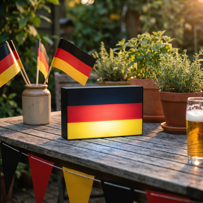 Deutschland Flagge Europa Lampe