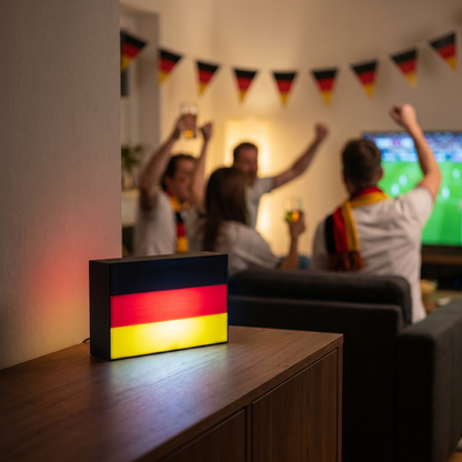 Deutschland Flagge Europa Lampe