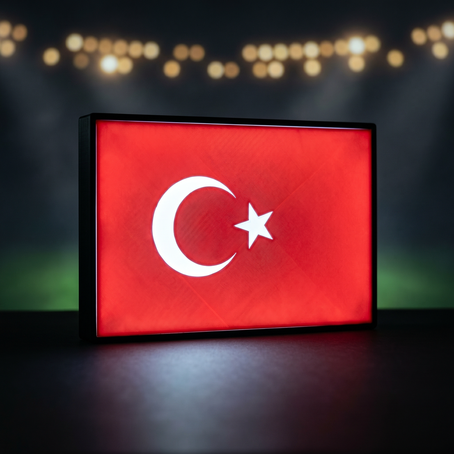 Türkei Flagge Lampe
