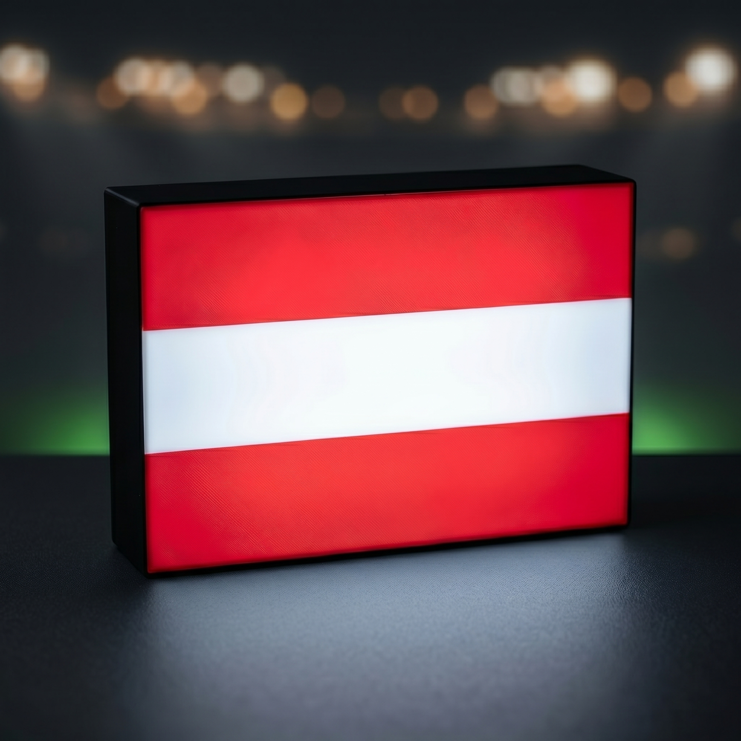 Österreich Flagge Europa Lampe