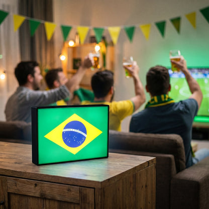 Brasilien Flagge Lampe