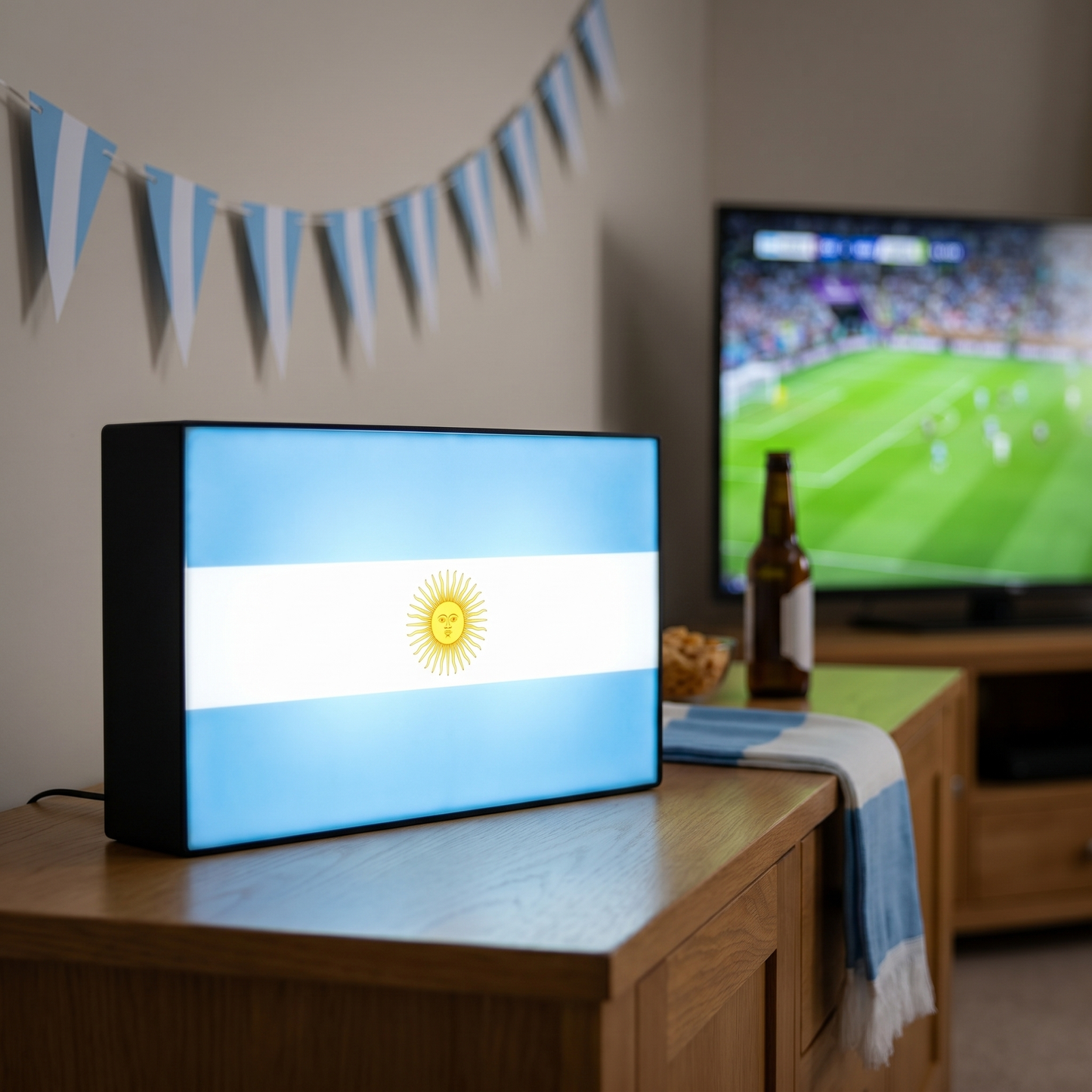Argentinien Flagge Lampe
