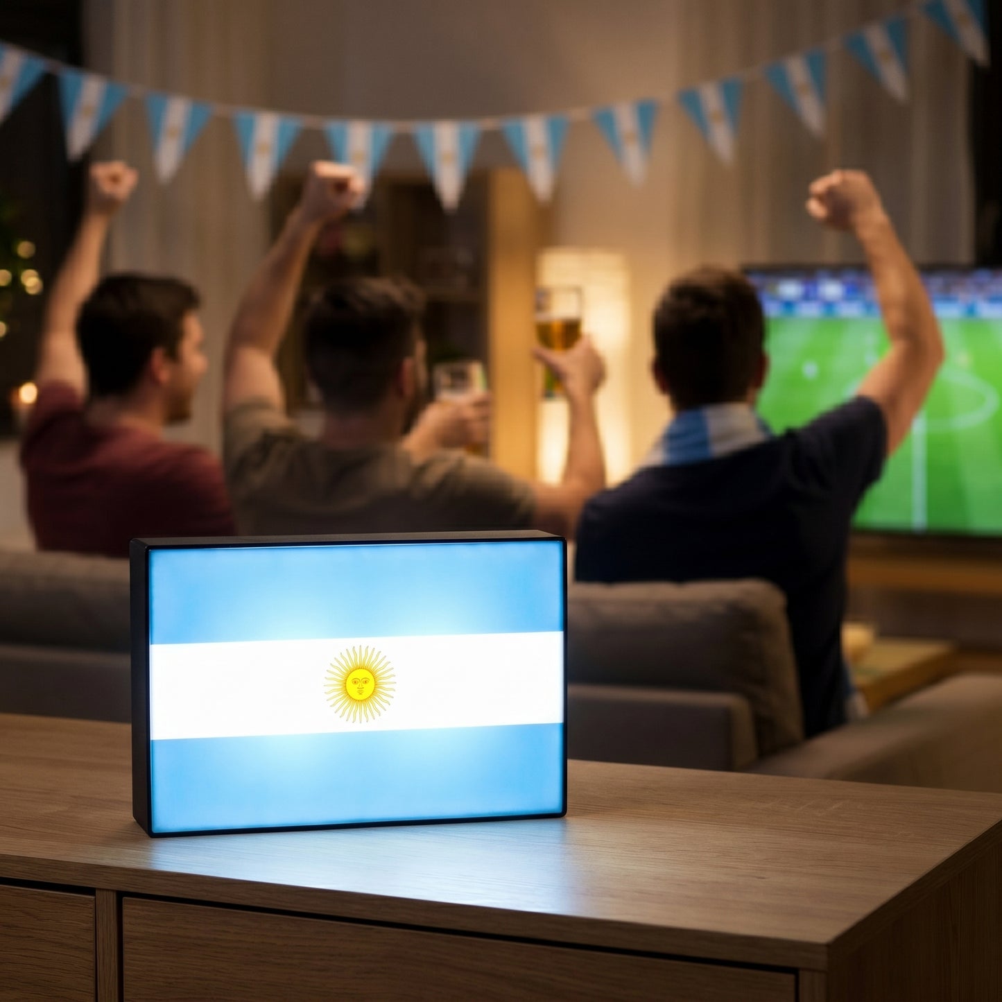 Argentinien Flagge Lampe