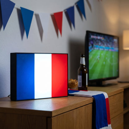 Frankreich Flagge Lampe
