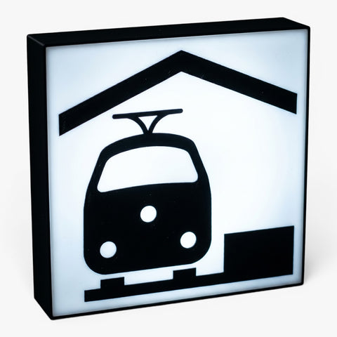 Bahnhof Lampe