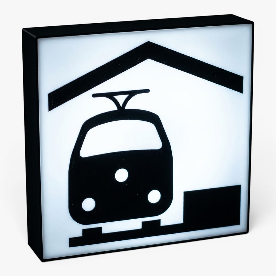 Bahnhof Lampe