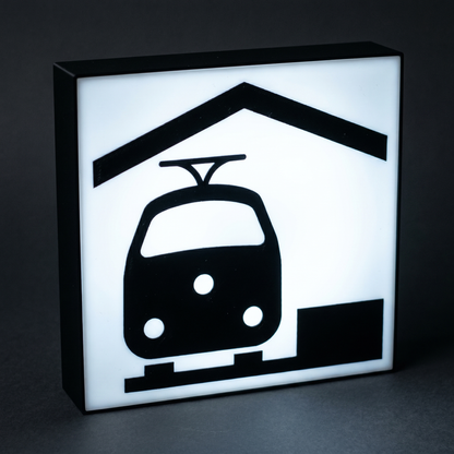 Bahnhof Lampe