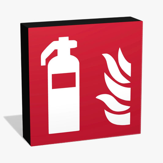 Feuerloescher Brandschutzzeichen ASR-Zeichen Lampe