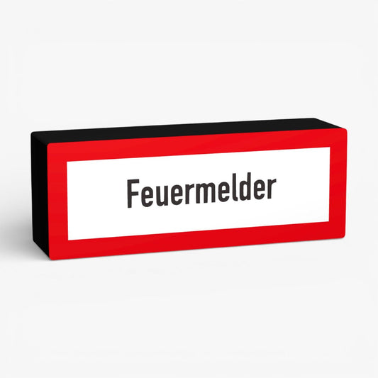 Feuermelder Feuerwehrzeichen Lampe