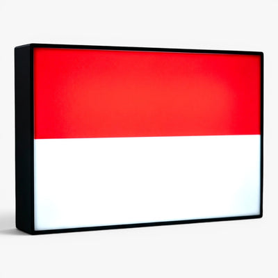 Indonesien Flagge Lampe