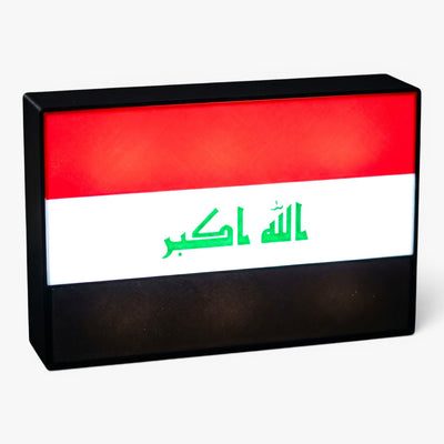Irak Flagge Lampe