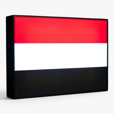 Jemen Flagge Lampe