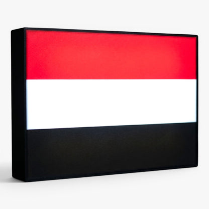 Jemen Flagge Lampe